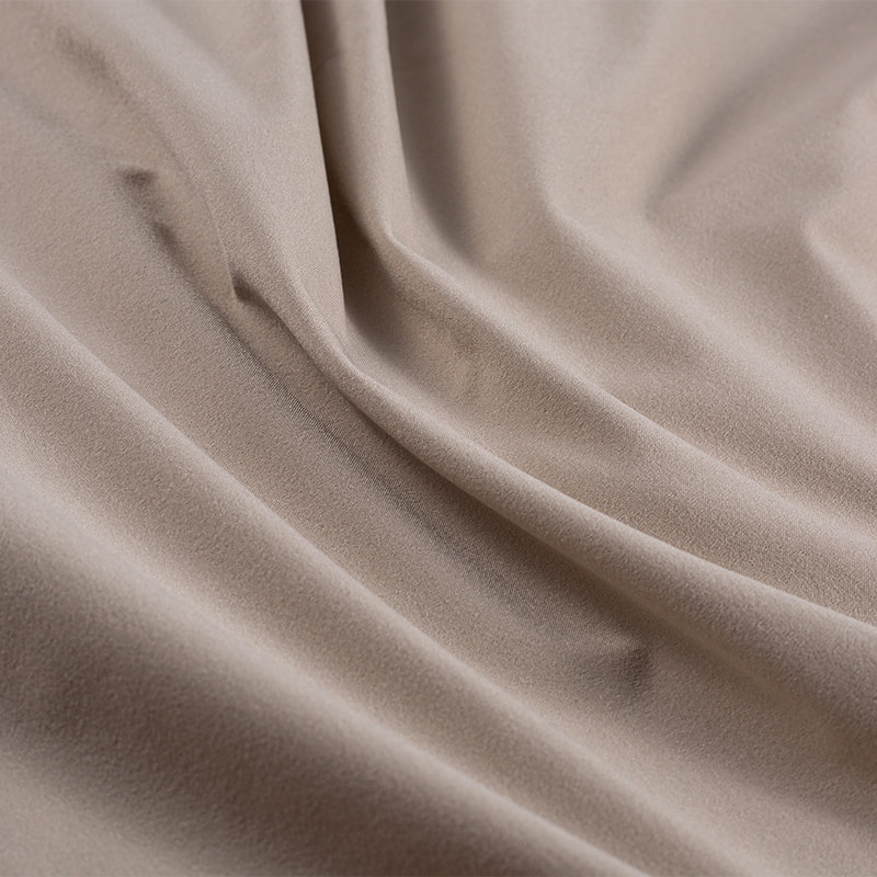 130gsm 60S Stretch CoolSilk 면 평직 레저 폴리에스테르 섬유